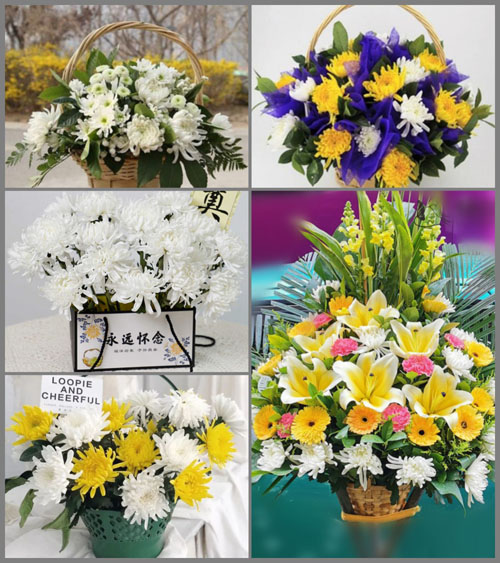 山东莱芜莱城区苗山镇祝上坡村白事提篮配送
